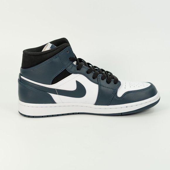 Nike Air Jordan 1 Mid 'Armory Navy' 554724-411 Navy Blue size 8 - Picture 4 of 10